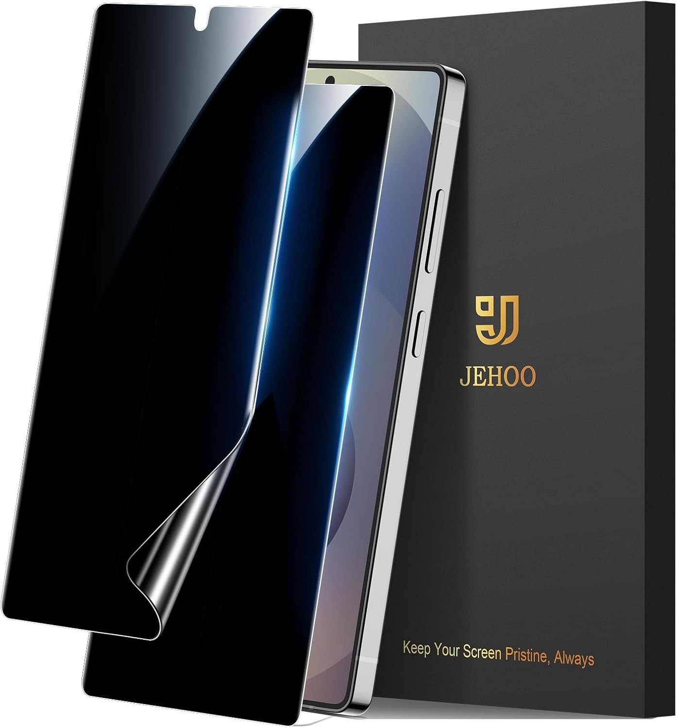 2 Pack Screen Protector Flexible TPU for Samsung Galaxy S25 Ultra & Bubble Free