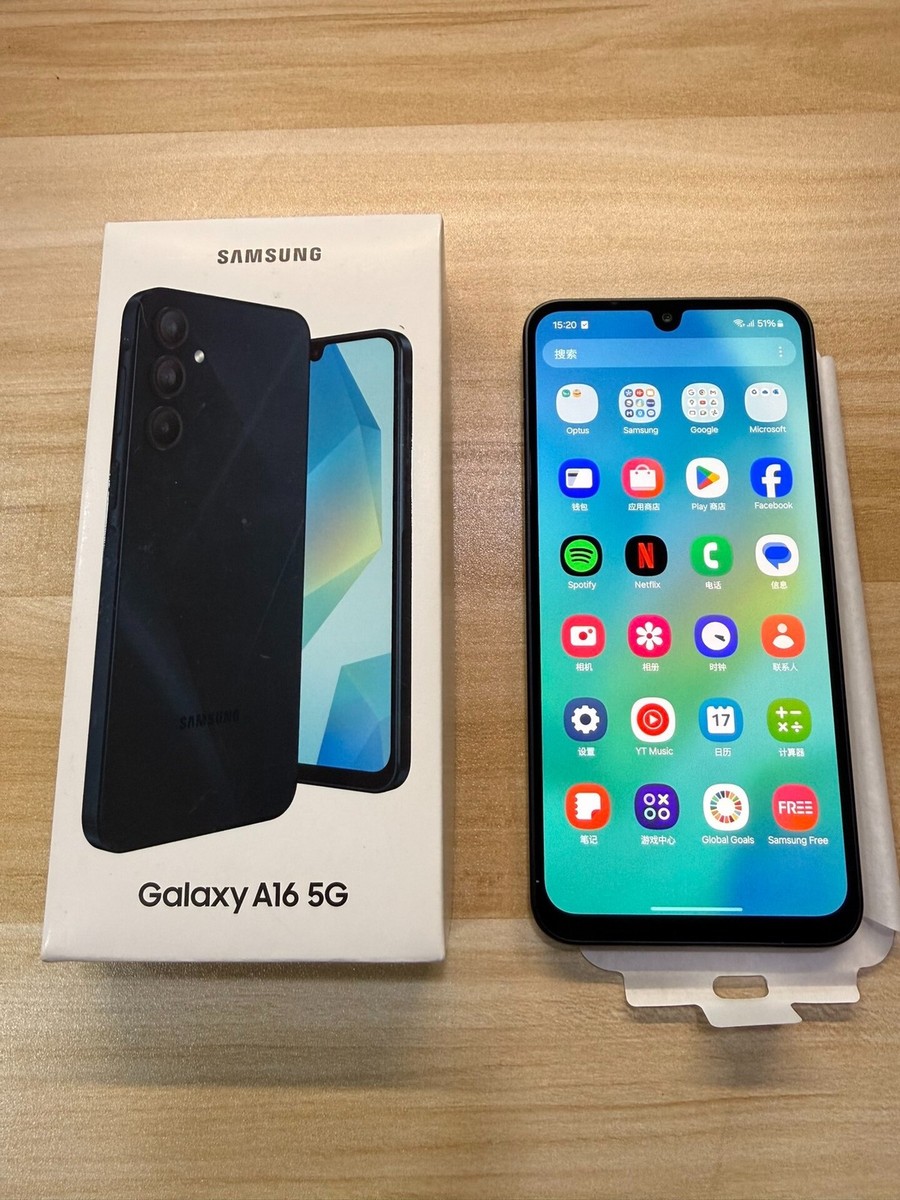 Samsung Galaxy A16 5G SM-A166U1 4GB 128GB Fully Unlocked New Sealed Smartphone