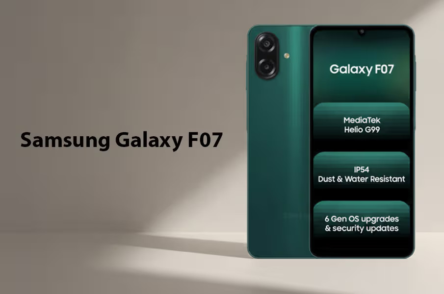 Samsung Galaxy F07 SM-EO75F/DS 64 GB (4 GB) Dual SIM 50MP International 6.7″ New