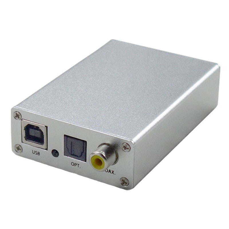 Mini HiFi DAC Decoder Headphone Amp USB OTG Input to Optical Coaxial SPDIF/RCA