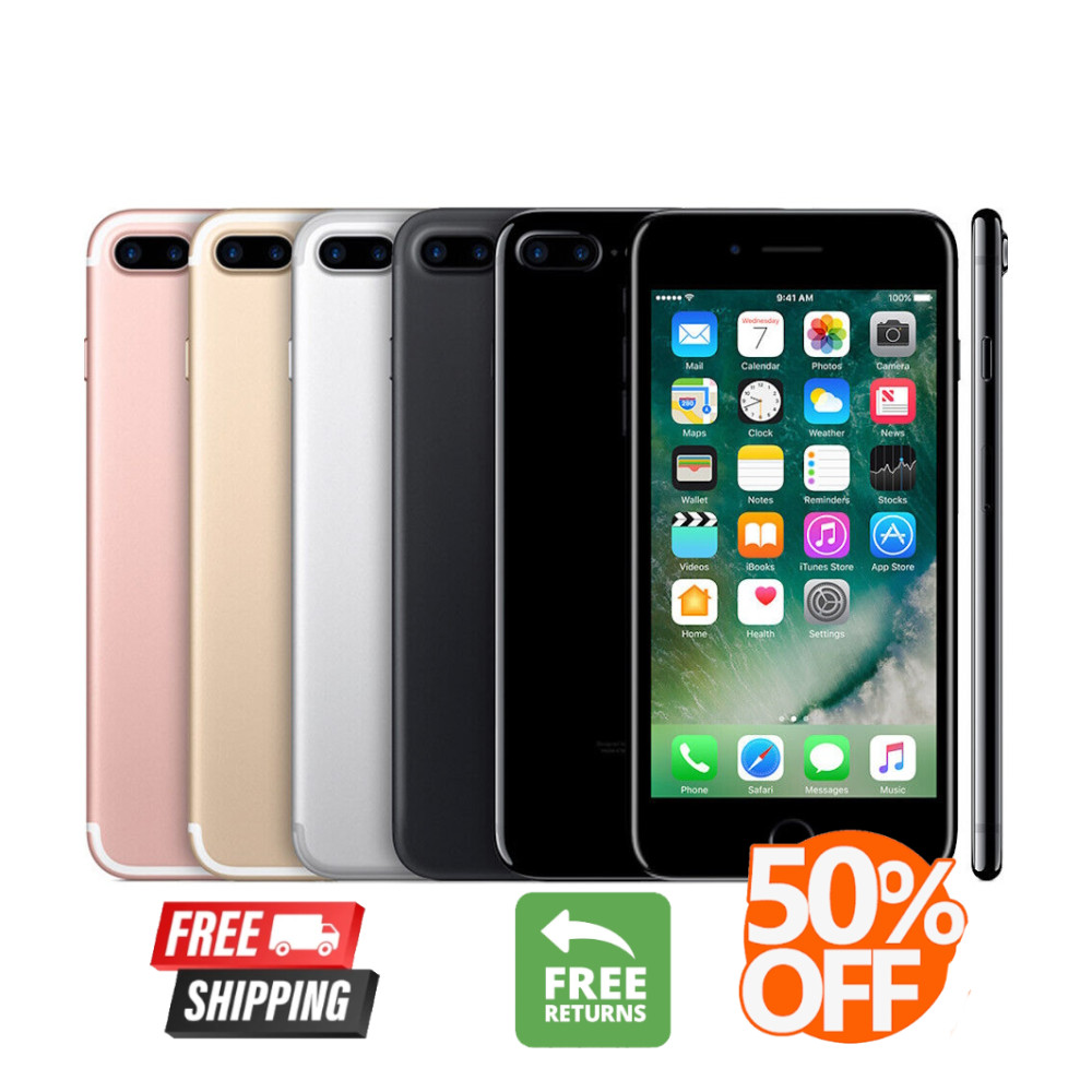 Apple iPhone 7 Plus 32GB-128GB 4G Unlocked Verizon Straight Talk T-Mobile iOS