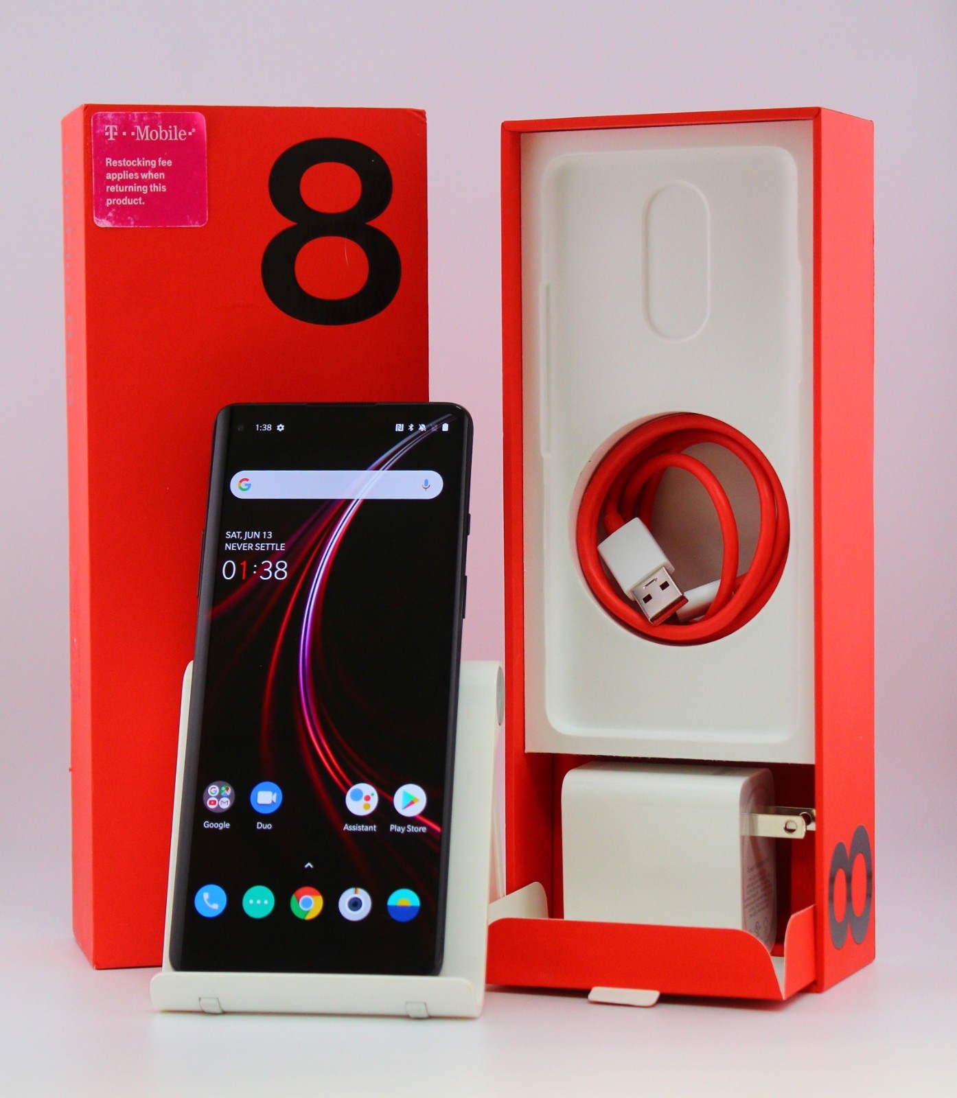 Open Box – OnePlus 8 128GB Black (T-Mobile ONLY) – Free Shipping