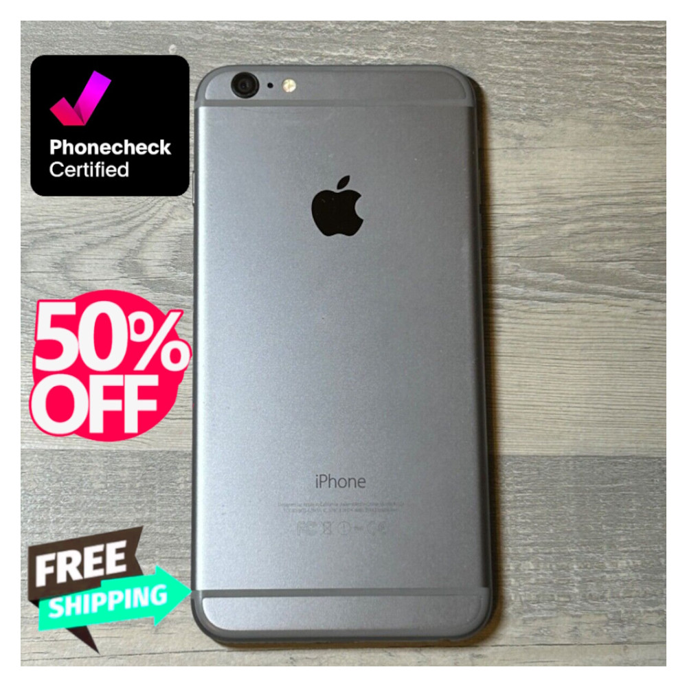 Apple iPhone 6 plus Unlocked – 16GB 64GB – Verizon AT&T T-Mobile All Colors