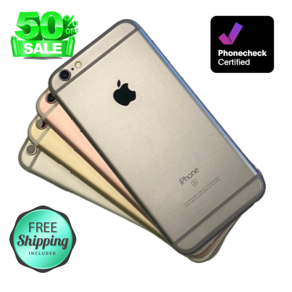 Apple iPhone 6s 16/128GB Fully Unlocked Verizon ATT -Rose Gold / Silver / Gold