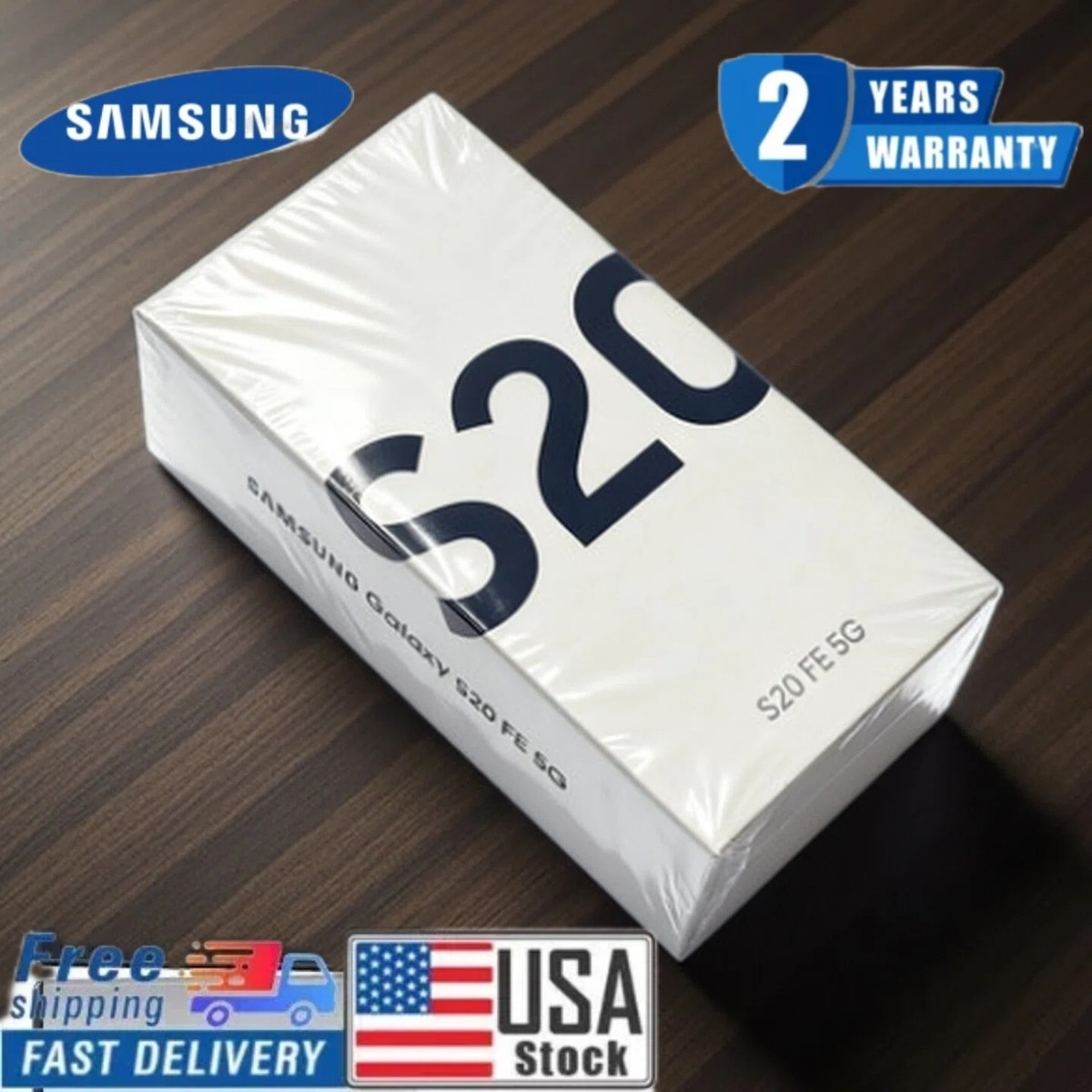 NEW Samsung Galaxy S20 FE 5G SM-G781U 128GB Fully Unlocked GSM+CDMA All Carriers