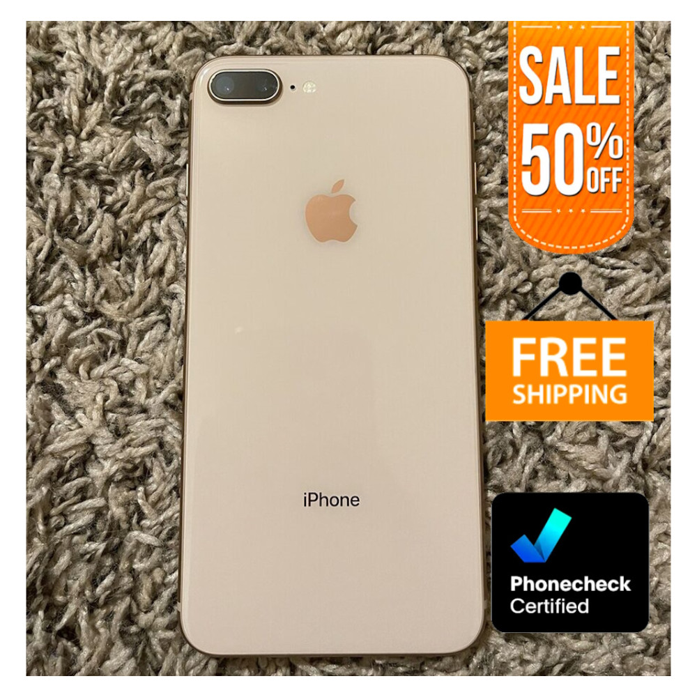 Apple iPhone 8 Plus 64GB – Unlocked, Excellent Condition, Various Colors