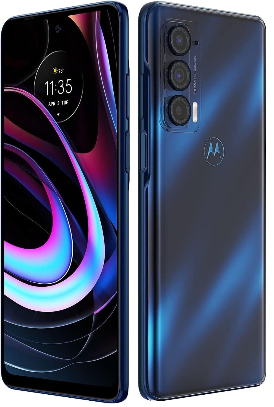 Motorola XT2141 Moto Edge 5G 2021 128GB Blue (Unlocked) Smartphone – Good