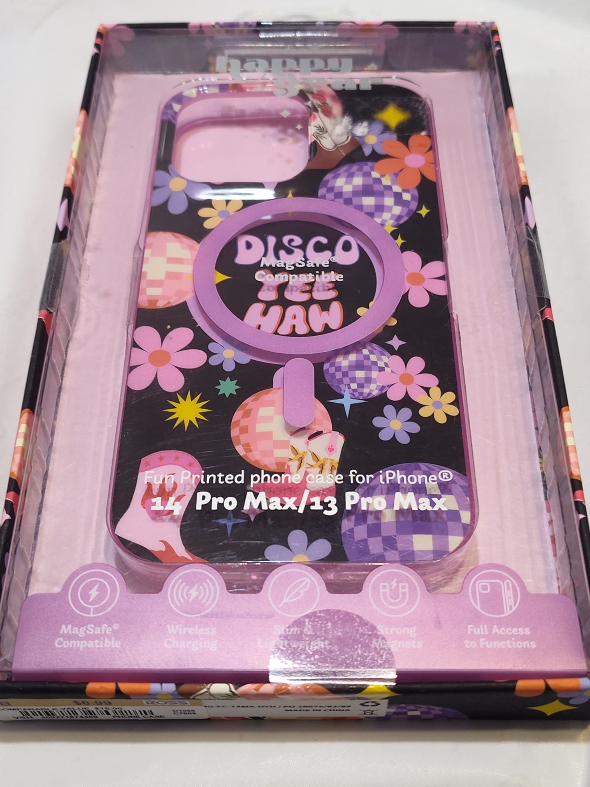 Happy Gear Apple iPhone 13 Pro Max/14 Pro Max Phone Case Disco Yee Haw
