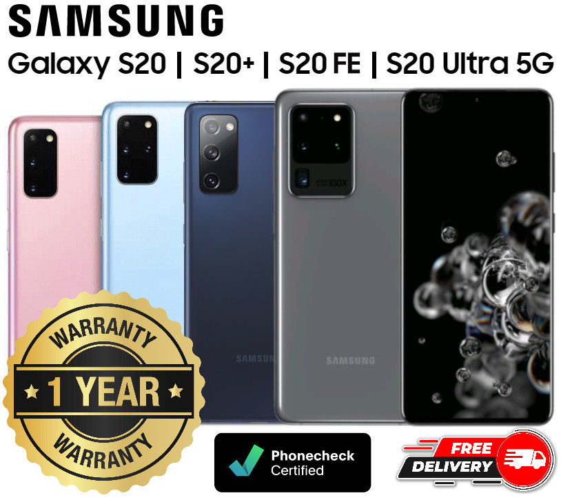 Samsung Galaxy S20 S20+ S20 FE S20 Ultra 5G Unlocked Verizon T-Mobile AT&T Metro