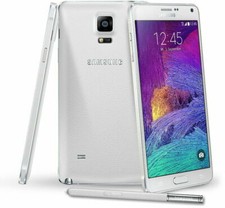 Samsung Galaxy Note 4 N910U Unlocked Android 32GB 3GB RAM Phone Good B+ White