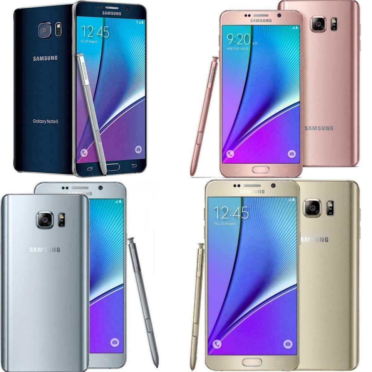 Samsung Galaxy Note 5 N920 32GB /64GB AT&T T-Mobile Unlocked Smartphone GOOD