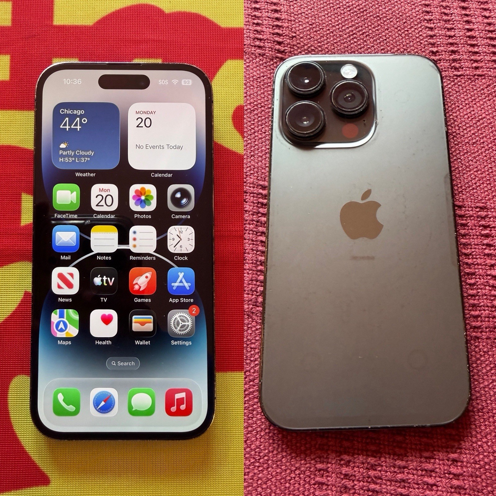 iPhone 14 Pro 256GB Unlocked *Bad Charging Port* | Fully Functional BH 🔋🔋86%