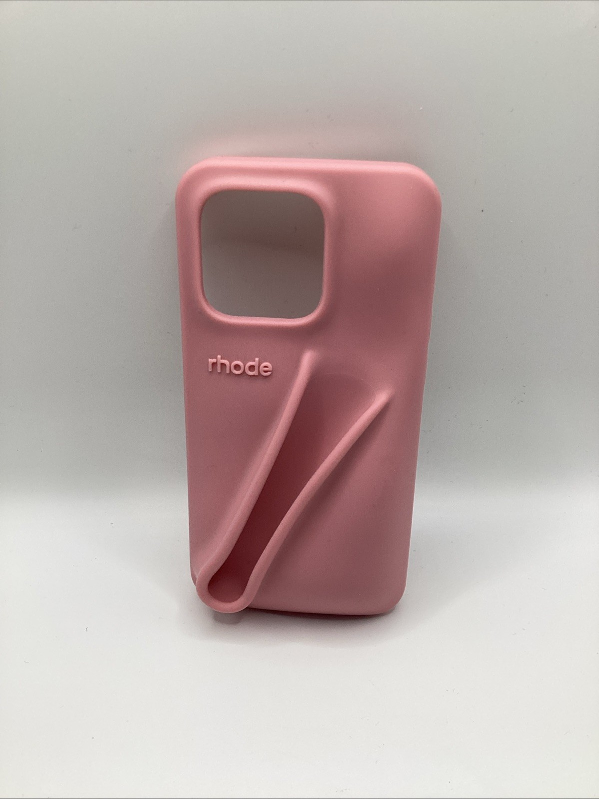 Rhode Apple Phone Case Pink Ribbon Size 14 Pro  Limited Edition Color*CASE ONLY*
