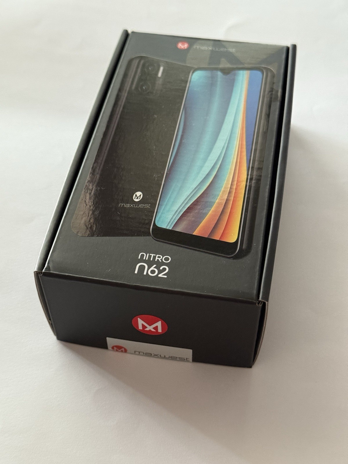 Open Box. Maxwest Nitro N62 LIGHT BLUE. 32GB (Unlocked) Dual SIM Android 12.