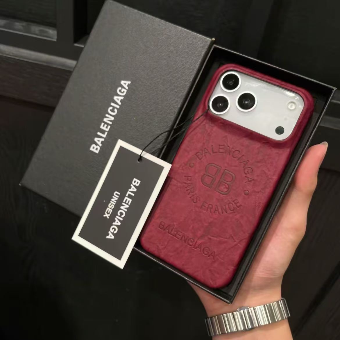 Trendy Paris Phone Case for iPhone 17 Pro Max and iPhone 16 Series
