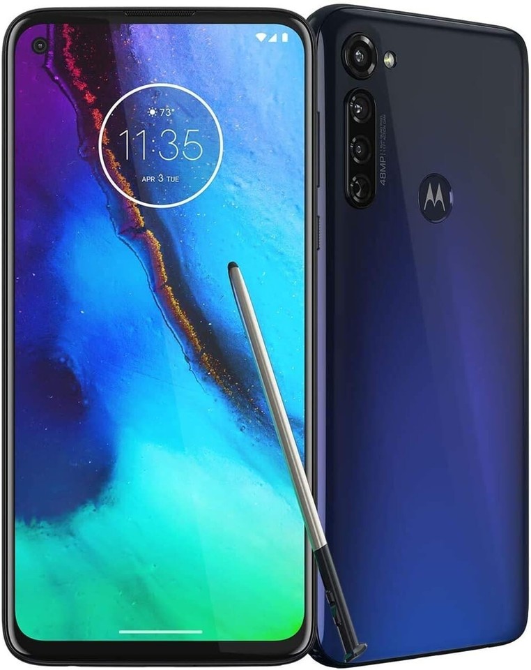 Motorola Moto G Stylus (2020) XT2043-4 128GB GSM Unlocked Smartphone – Very Good