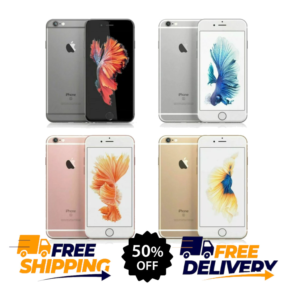 Apple iPhone 6s Silver Space Gray 128GB 16GB 32GB 64GB Unlocked Verizon 4G LTE