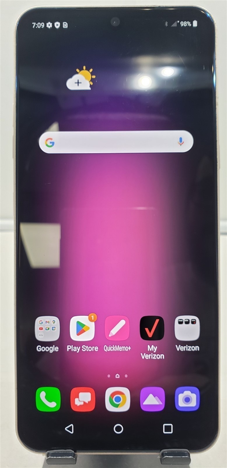 LG V60 ThinQ 5G 128GB Blue LM-V600VM (Unlocked) – Fully Functional – DG9922