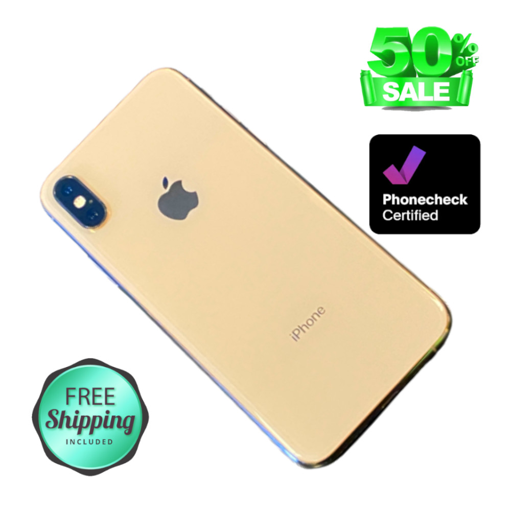 Apple iPhone XS Gold / Gray 64GB 256GB Verizon Att Unlocked TMobile Good