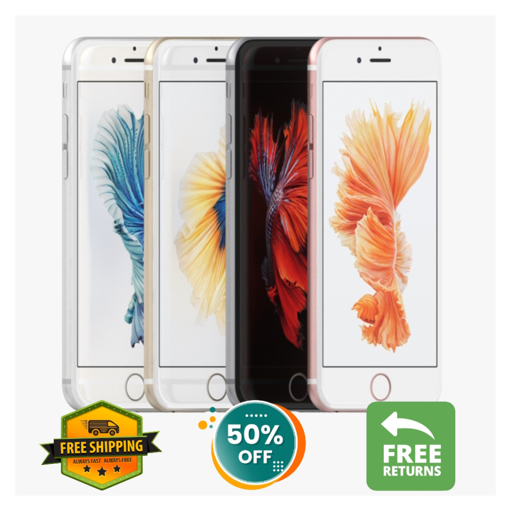 Apple iPhone 6s Unlocked 16GB/32GB – Verizon Space Gray, Silver, Rose Gold 4G