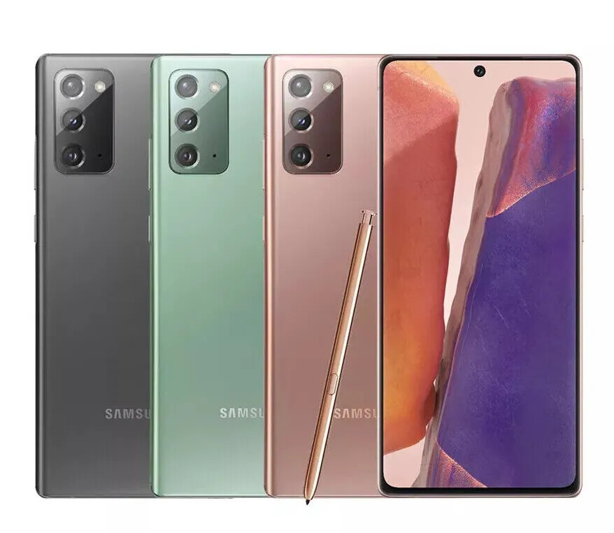 ✨Samsung Galaxy Note20 5G✨ Unlocked 128GB – Mystic Gray Bronze Green – Open Box