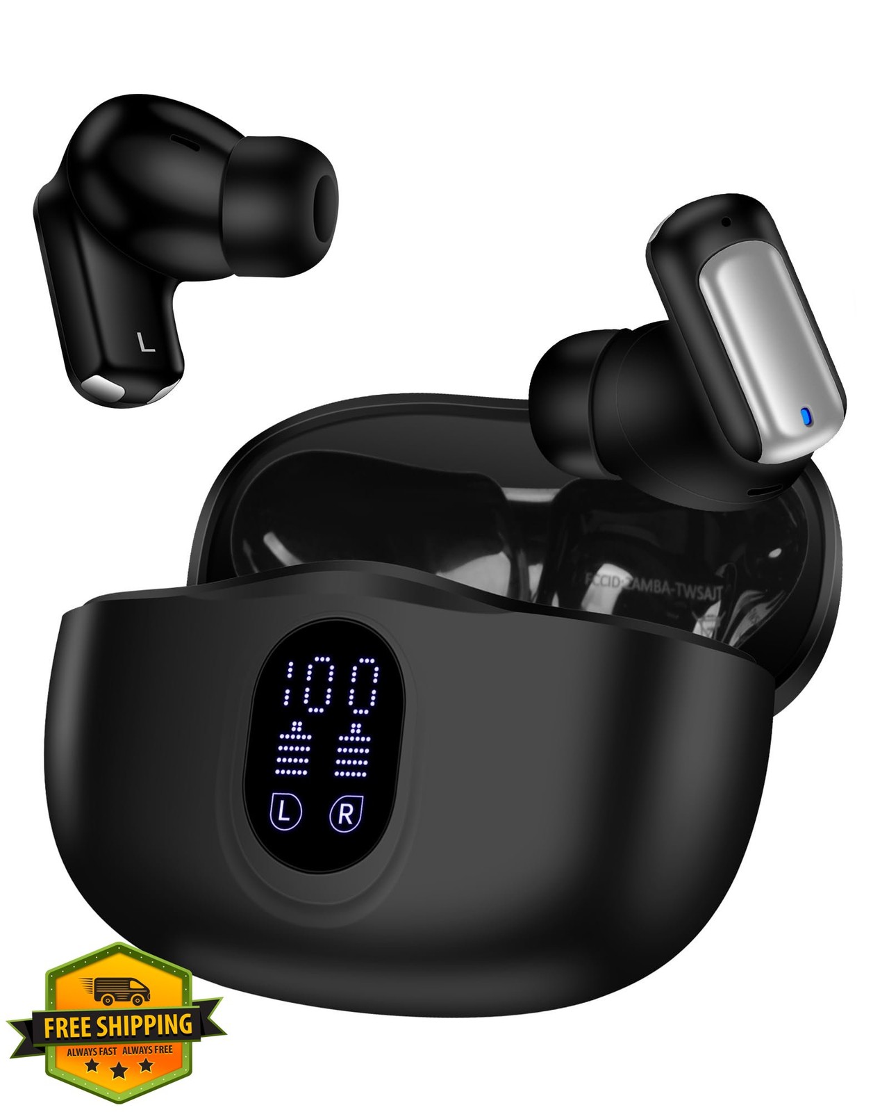 Android Wireless Earbuds for Samsung iPhone HiFi Stereo
