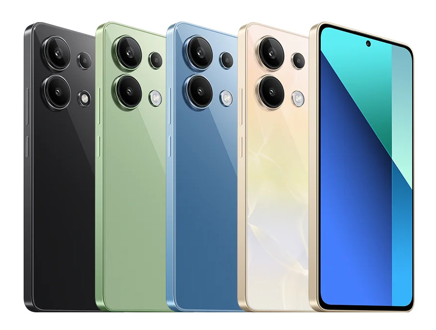 Xiaomi Redmi Note 13 4G LTE Ice Blue – 8GB RAM – 256GB ROM – Unlocked – NEW