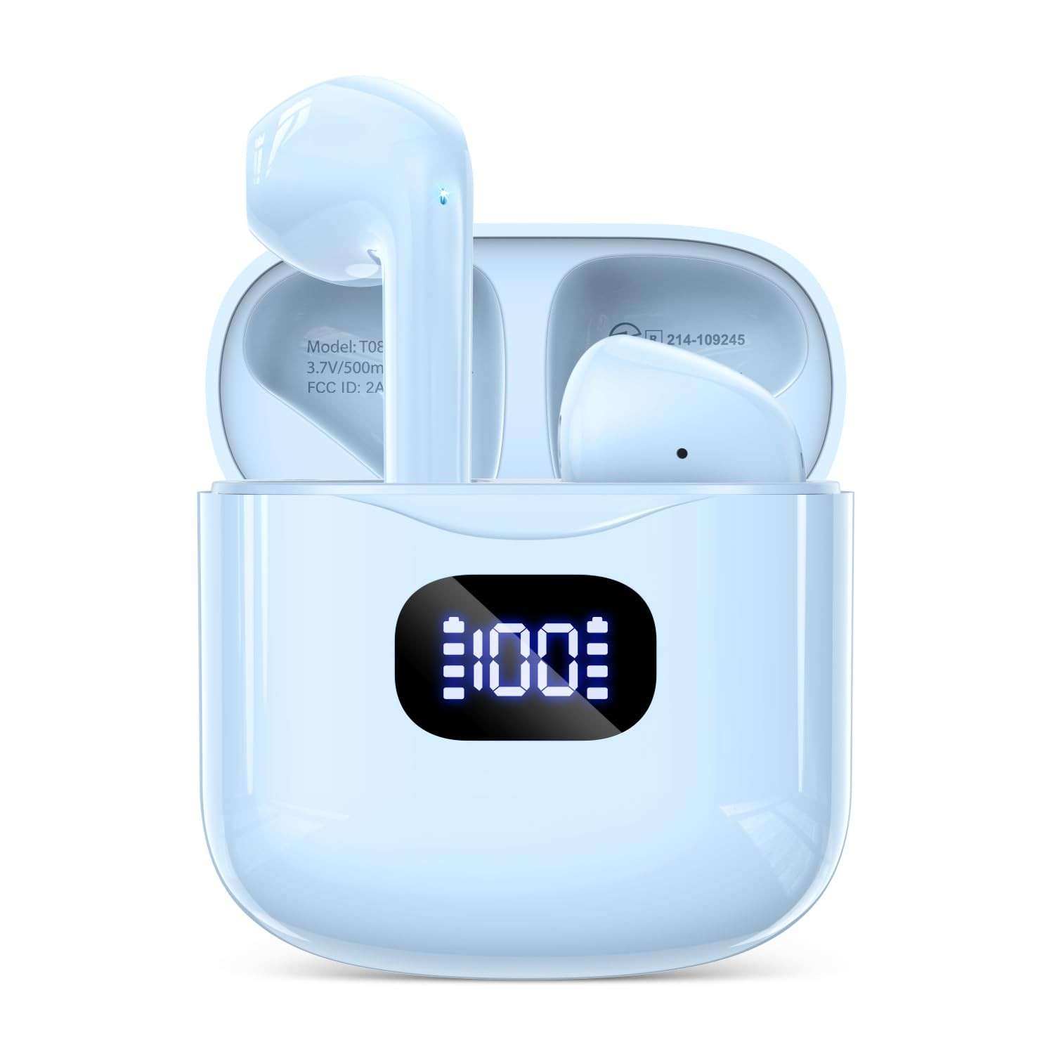 Wireless Earbuds Bluetooth 5.3 Headphones, 40Hrs Playback Stereo Ear Buds wit…