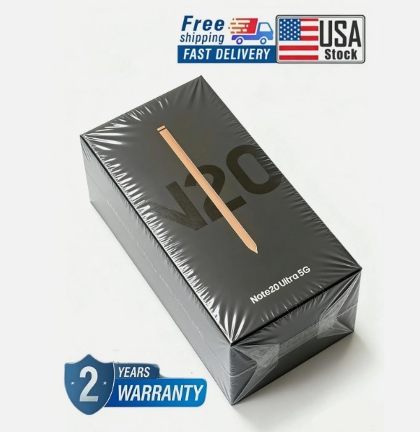 New Samsung Galaxy Note 20 Ultra 5G SM-N986U 128GB Factory Unlocked All Colors