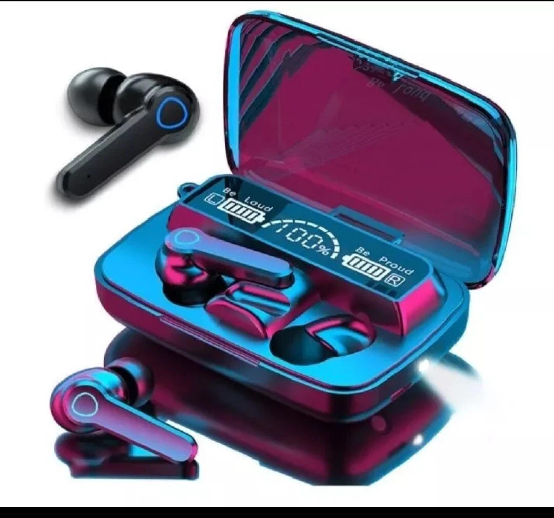Wireless Earbuds Earphone M19 TWS Touch Headset Headphone LED Digital Display