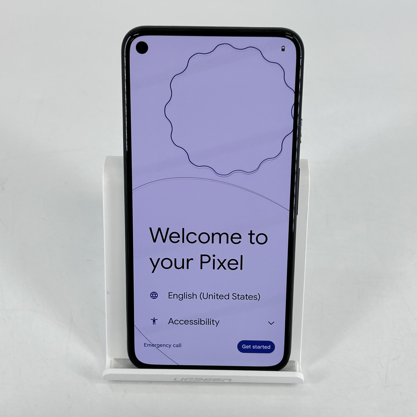 Google Pixel 5 Just Black 128GB ATT – Good w/ Screen Lifting