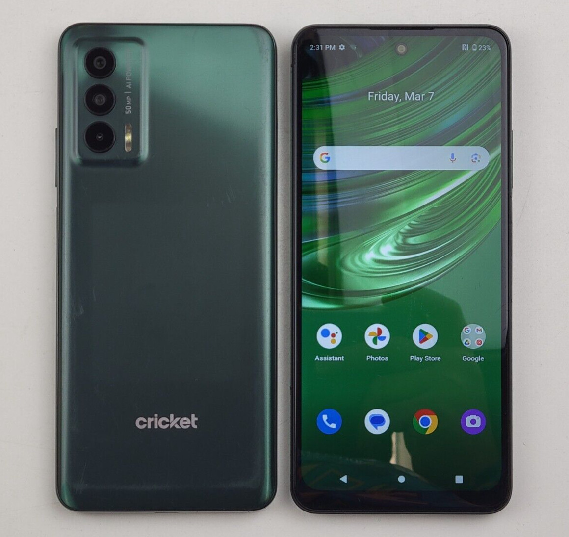 (B-STOCK) Cricket Outlast (U680AC) 64GB – Green (Cricket Wireless) – Clean IMEI