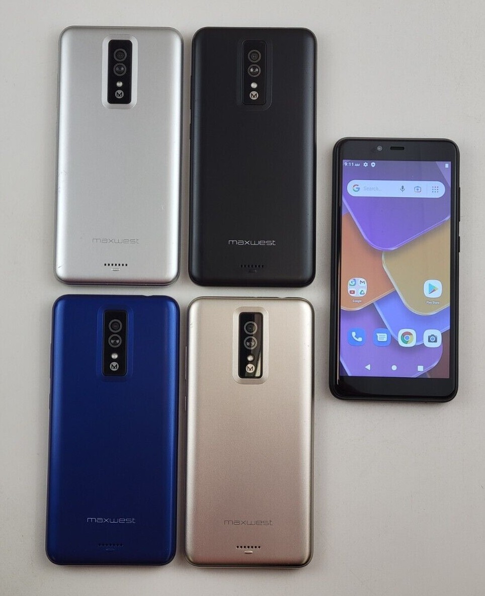 MaxWest Nitro 55A (MX-N55A) 16GB (GSM Unlocked) Dual SIM Android Smartphone