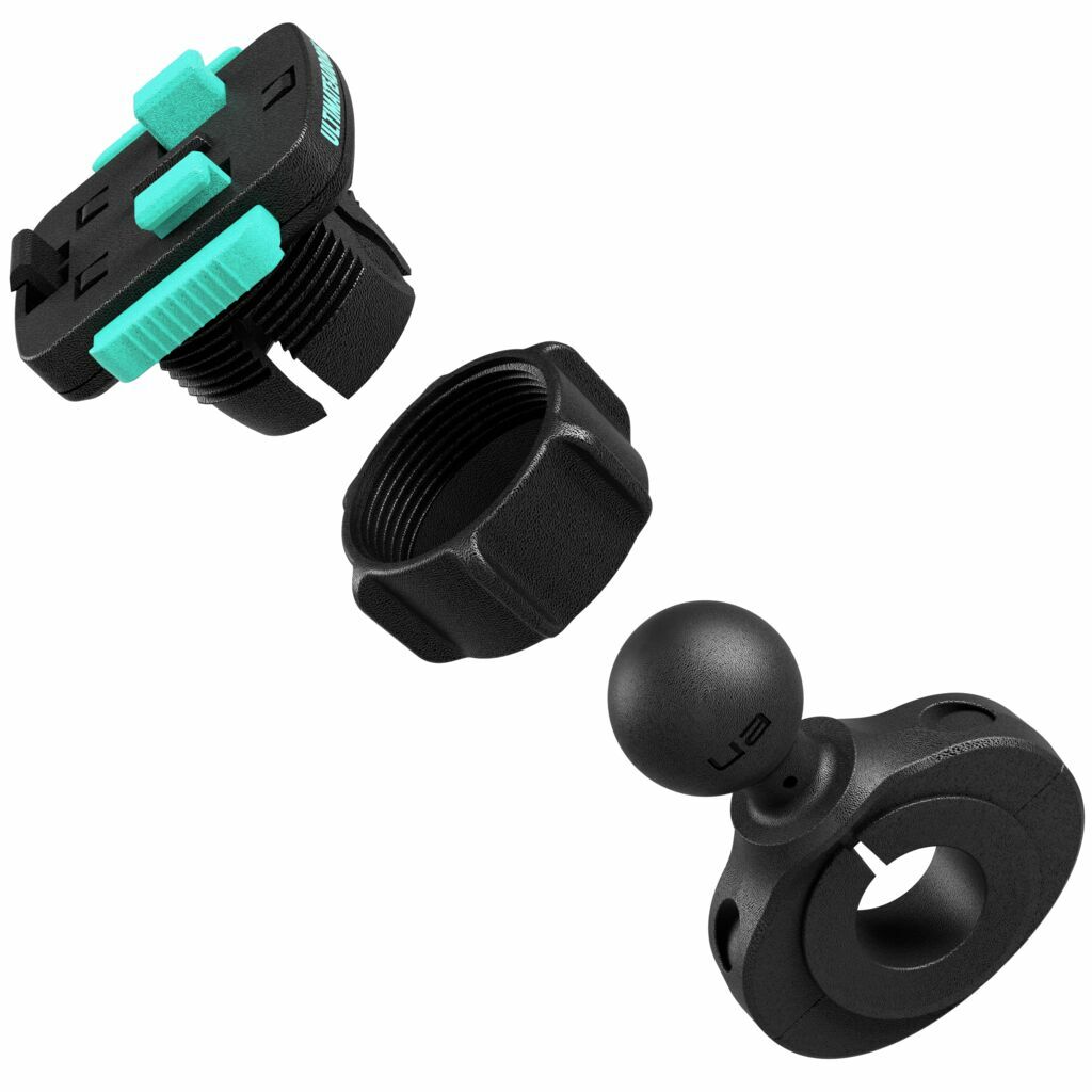 Ultimateaddons Handlebar 1″ Ball Mount with 3 Prong Adapter – Easy to Install
