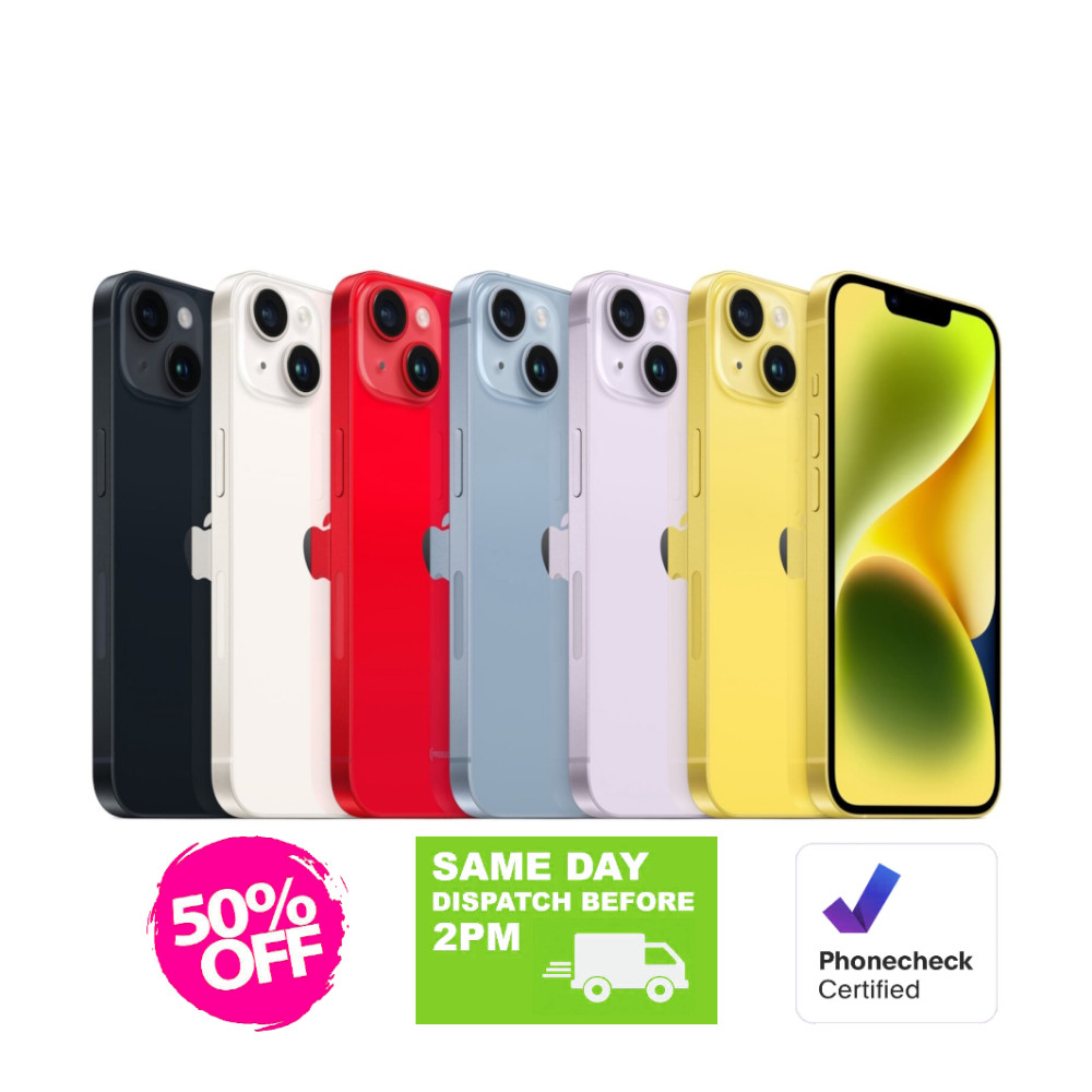 Apple iPhone 14 128GB Unlocked – Verizon AT&T T-Mobile – Free Shipping!