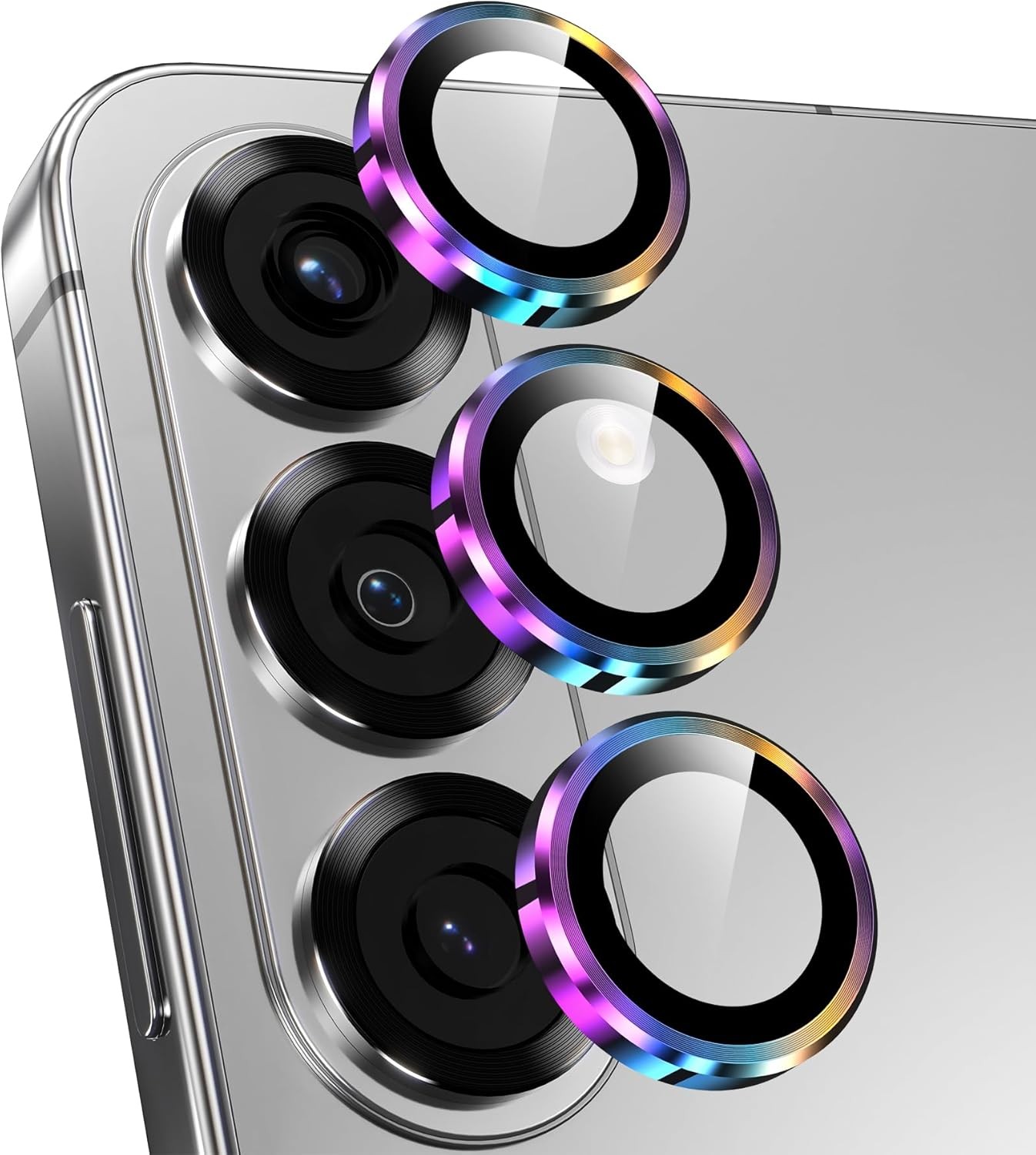 Camera Lens Protector for Samsung S26/S26+ – Case Friendly Individual Ring