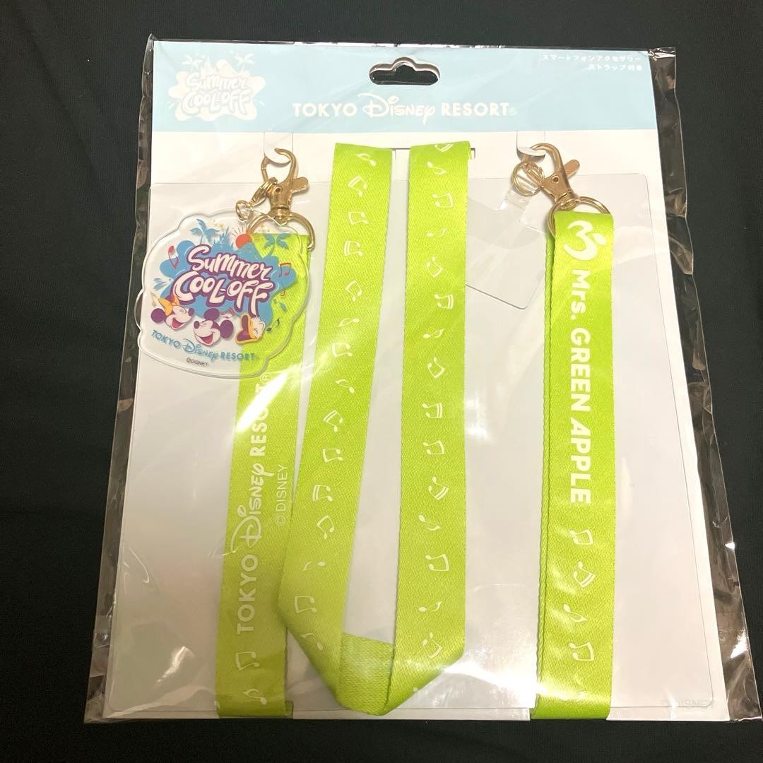 Tokyo Disney Mrs. collabo SMartphone Accessories with strap