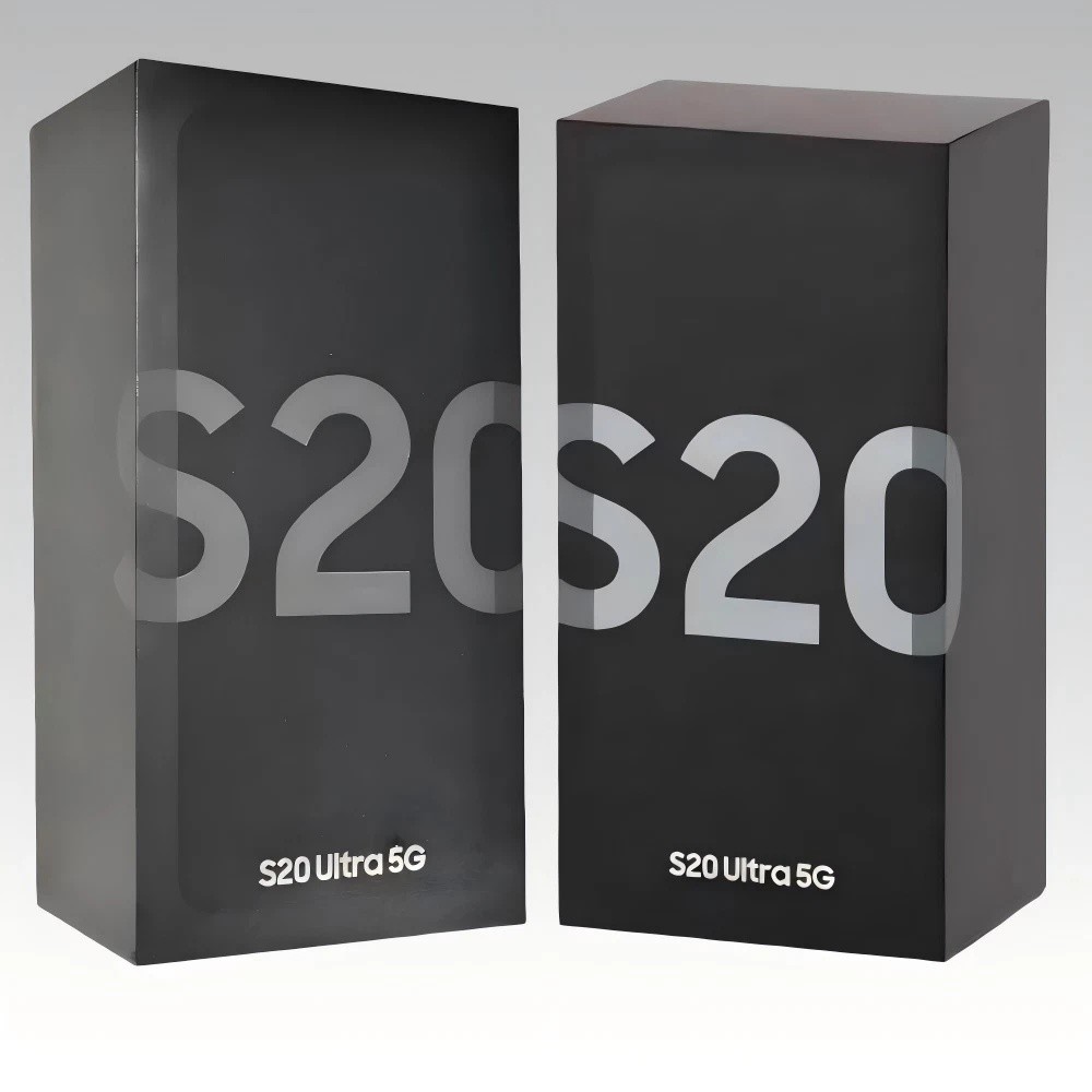 New Sealed Samsung Galaxy S20 Ultra (5G) SM-G988U 12GB+128GB Unlocked Smartphone