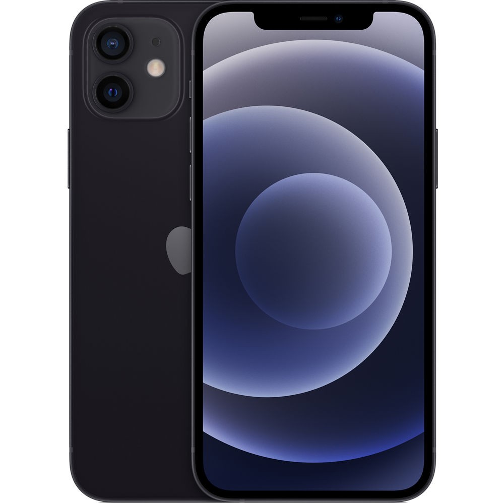 Apple iPhone 12 Black 64GB Good – Refurbished  – Unlocked