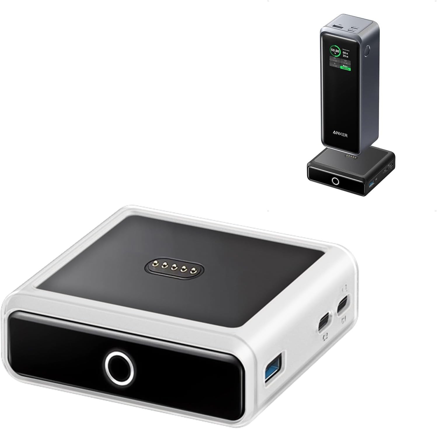 Anker Prime Power Bank Charging Base (100W) Silicone Protective Cover, Drop-Proo
