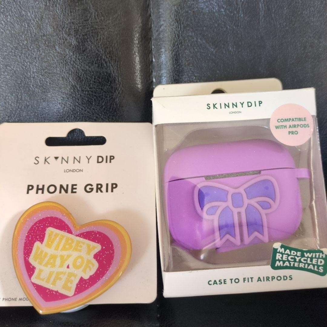 SKINNYDIP Smartphone Grip & KUKOPods Pro Case