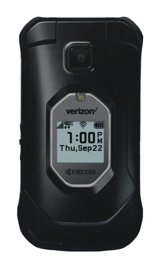 Kyocera DuraXV Extreme+ PLUS E4811 Rugged 4G LTE Flip Basic Cell Phone Verizon