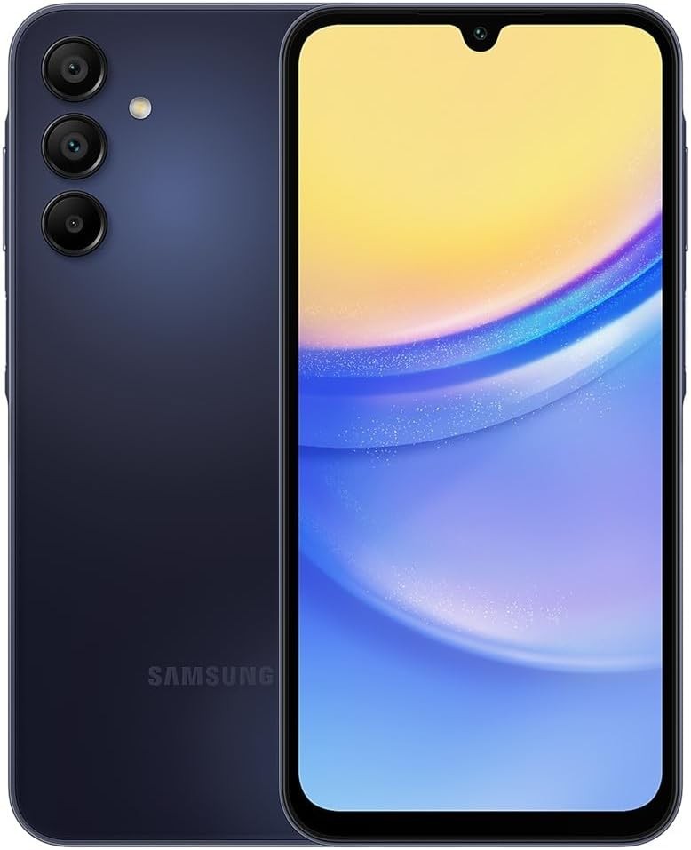 Fully Carrier Unlocked ✨Samsung Galaxy A15 128GB A156U Blue Black 6.5” FLAWLESS