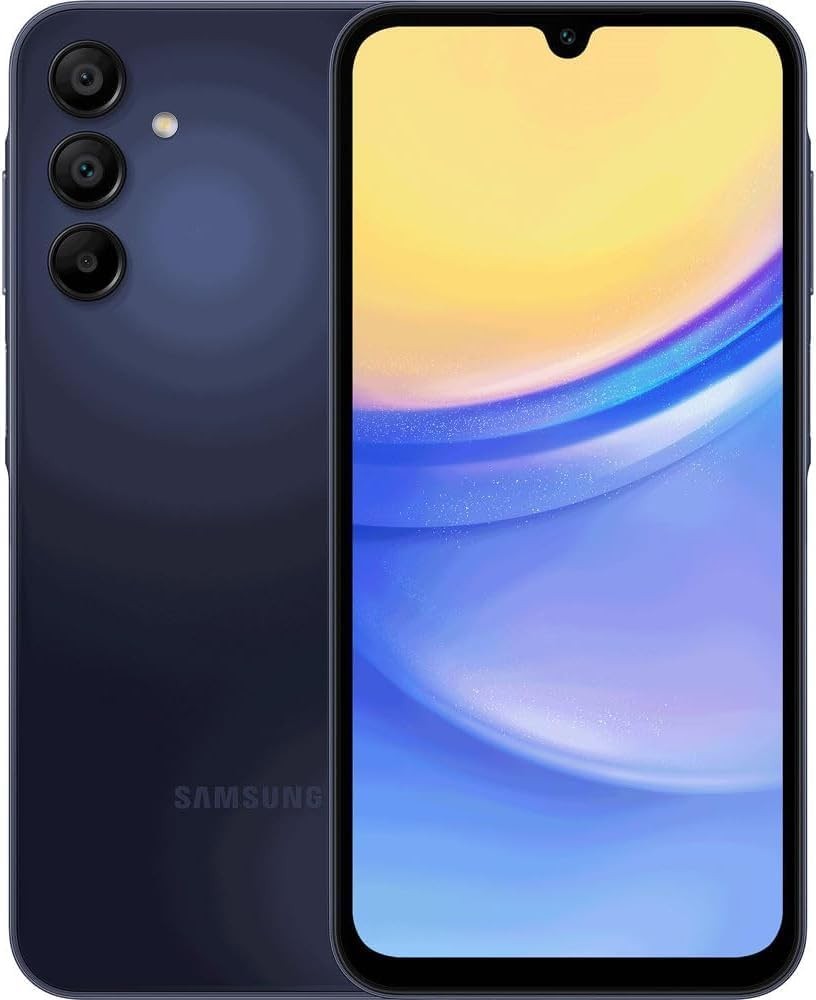 Fully Unlocked ✨Samsung Galaxy A15 5G A156V 128GB 4GB RAM Blue Black  – FLAWLESS