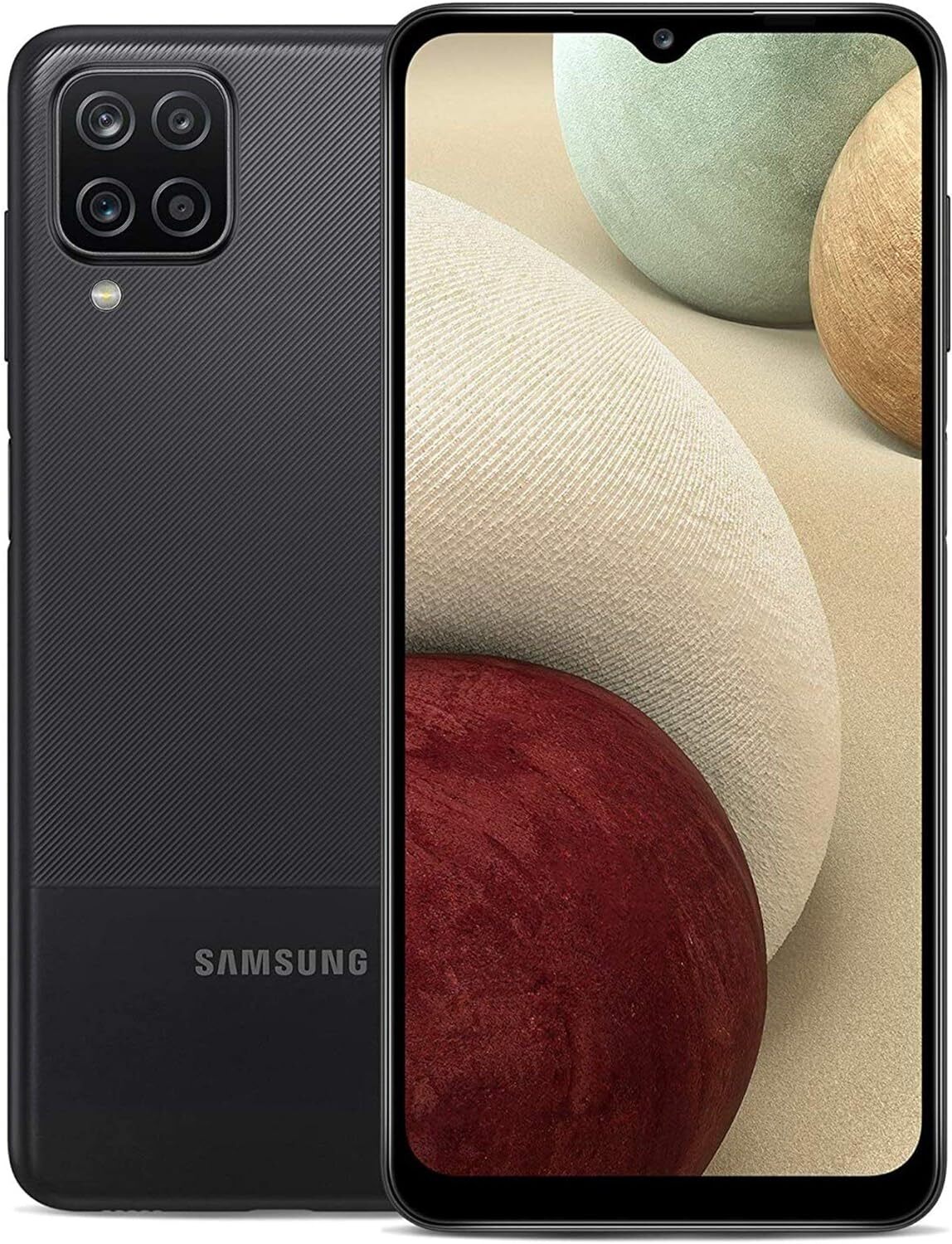 ⭐Samsung Galaxy A12 Black 32GB SM-A125U Unlocked GSM Networks Verizon – Grade A