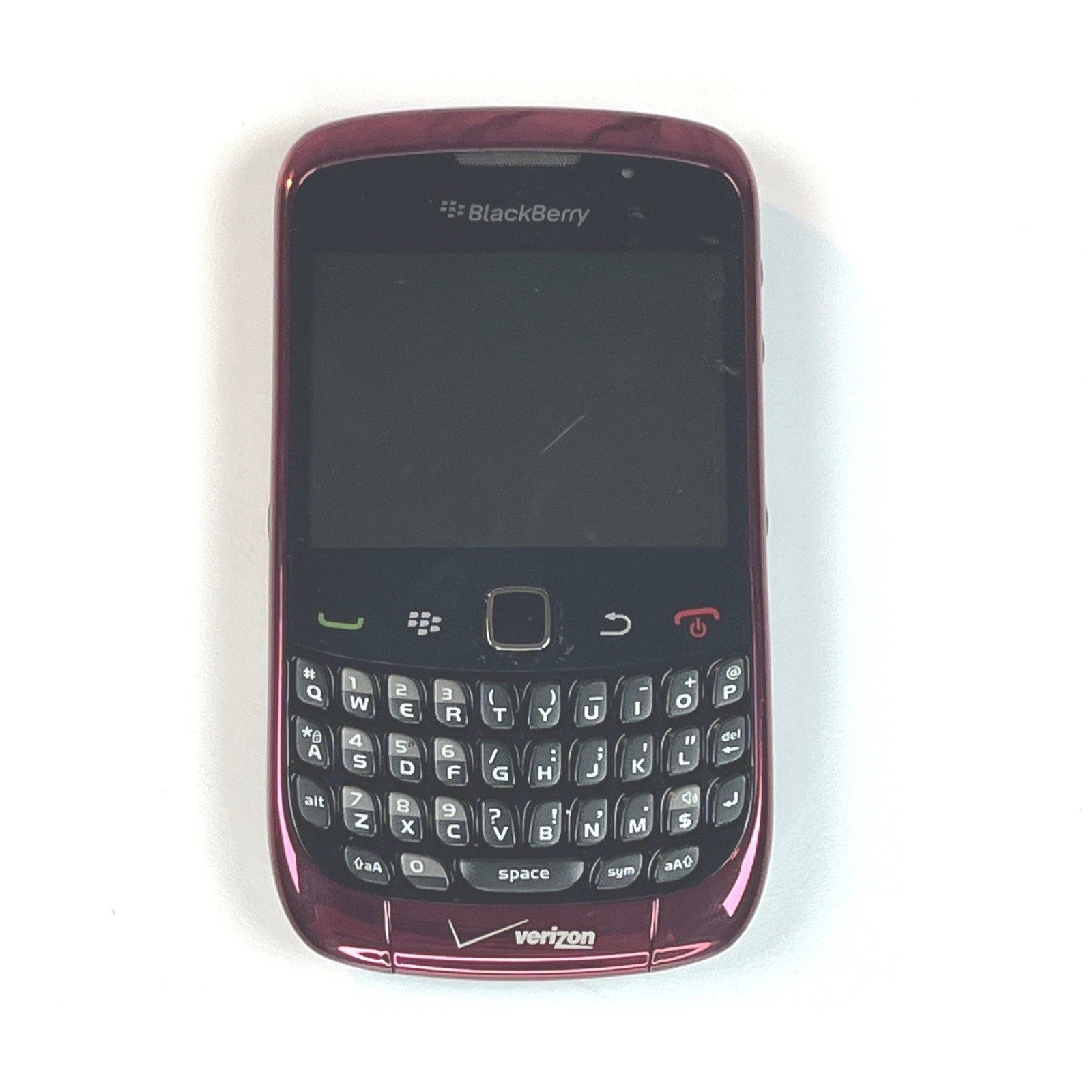 BlackBerry Curve 8530 Verizon Purple Smartphone VTG QWERTY Keyboard For Parts