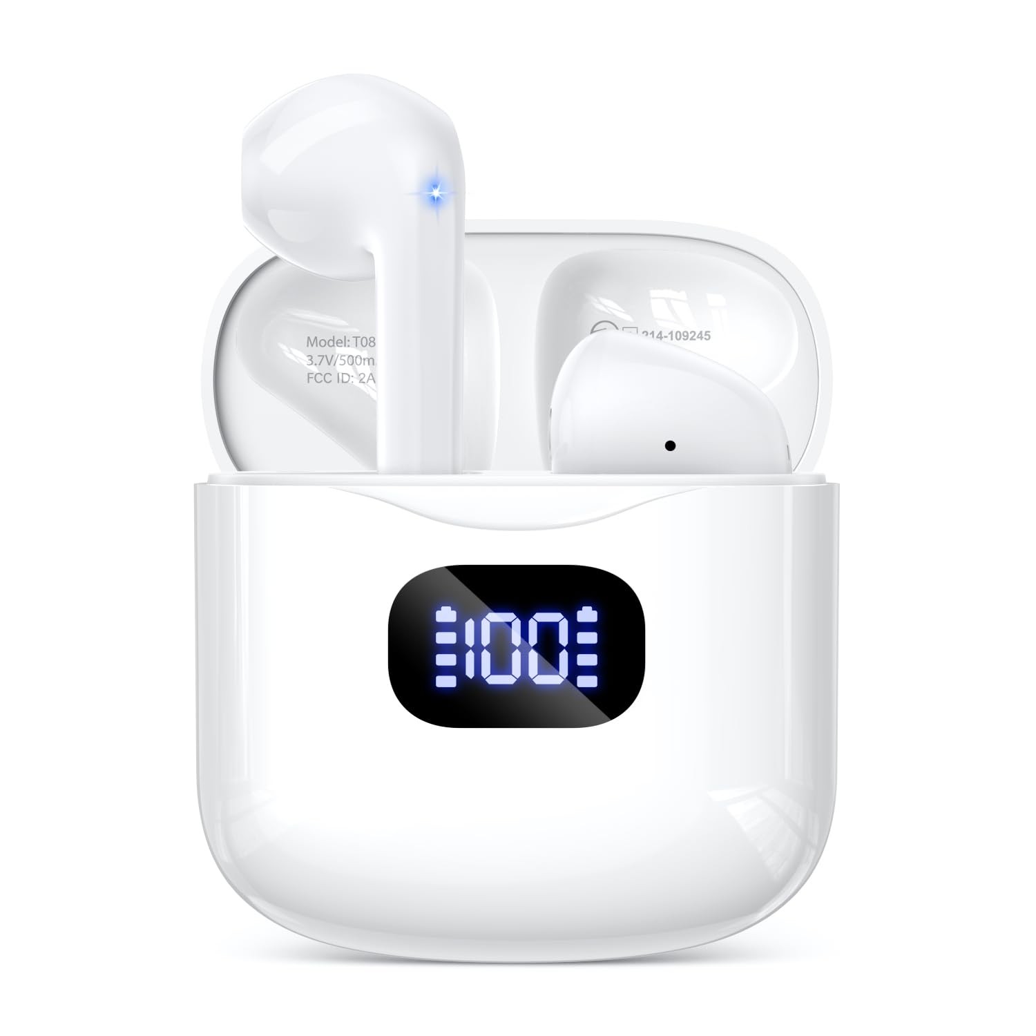 Wireless Earbuds Bluetooth 5.3 Headphones, 40Hrs Playback Stereo Ear Buds wit…
