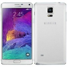 Android Samsung Galaxy Note 4 SM-N910P 32G Sprint Unlocked Phone GOOD White B+US