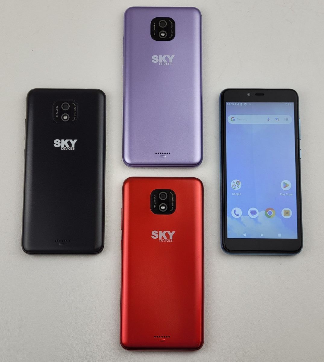 (USED) SKY Devices Elite P55 Max – 16GB – (GSM Unlocked) Dual SIM Smartphone
