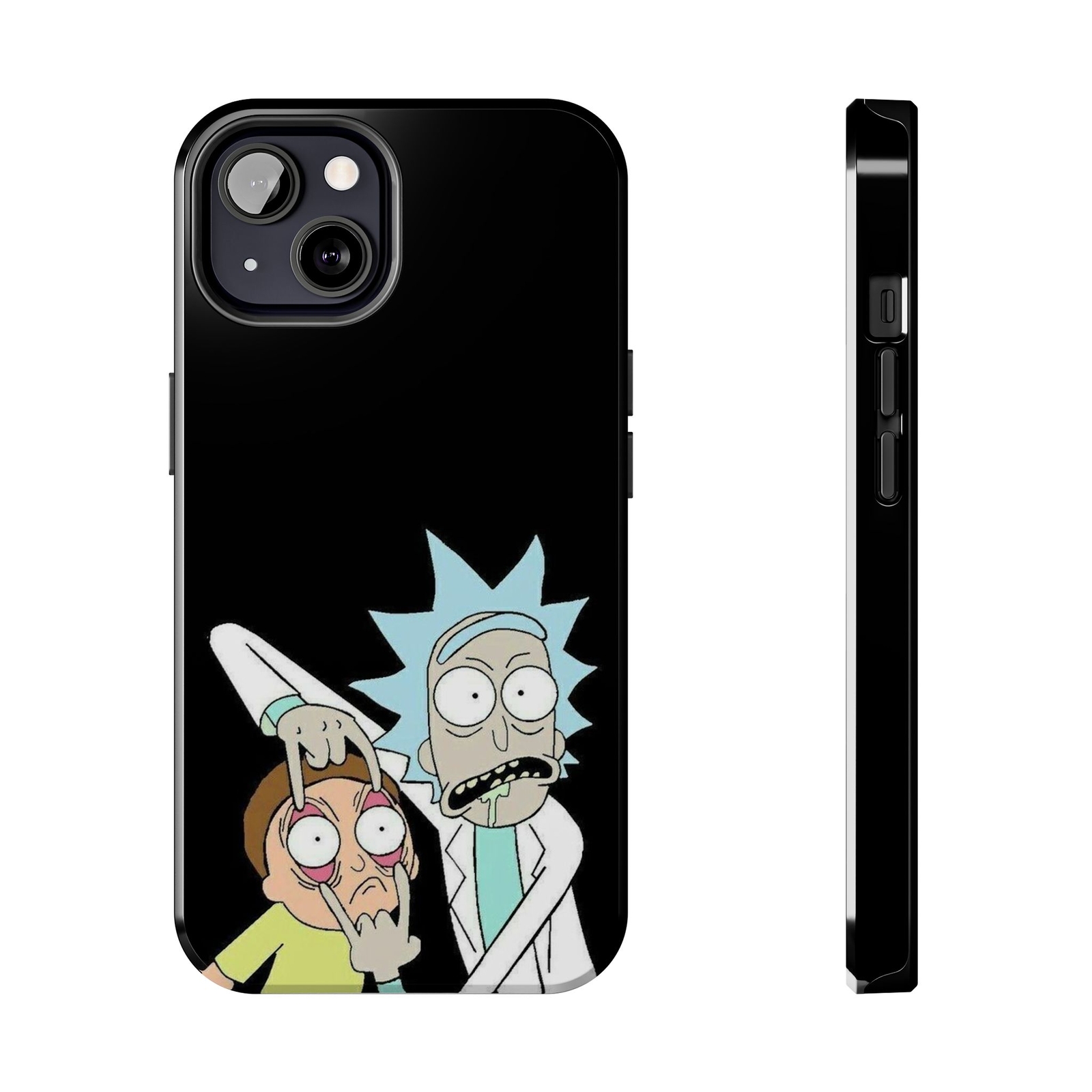 Tough Apple phone cases Rick and Morty